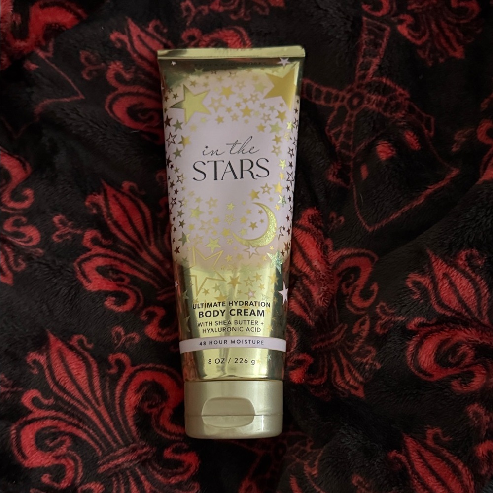 Bath & Body Works In The Stars Body Cream - Gold and White